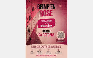 Grimp'en Rose revient le 24 octobre !